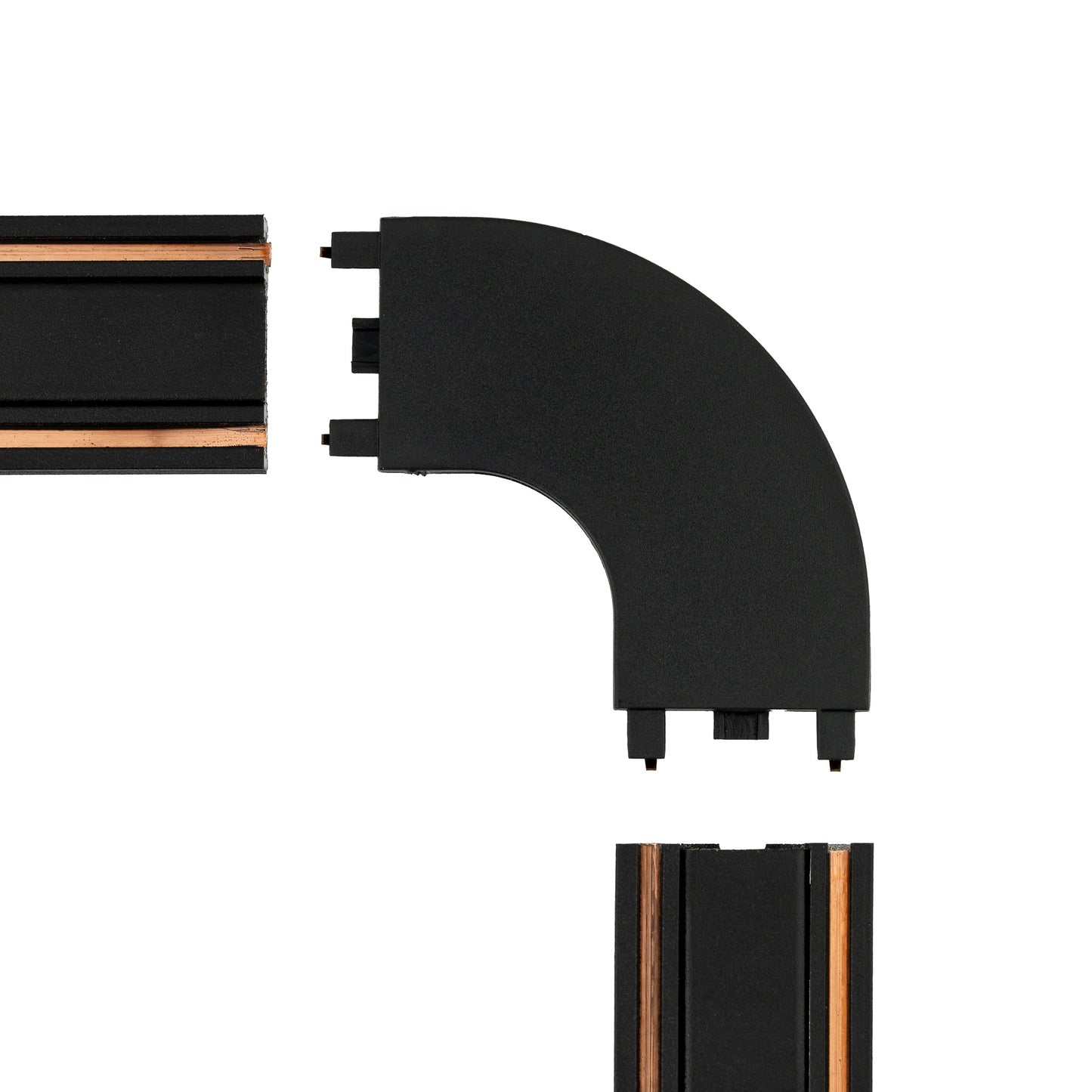 Elbow (L) Type Corner Connector for Magnetic Track Rail