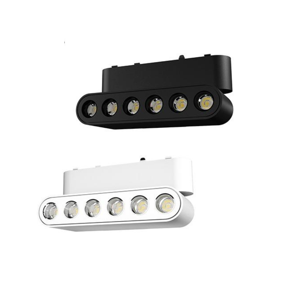 Folding Grille Light 12W - LED Magnetic Track Rail Lamp