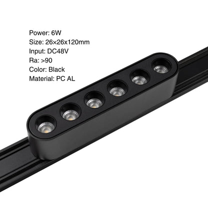 Grille Light 6W - LED Magnetic Track Rail Lamp