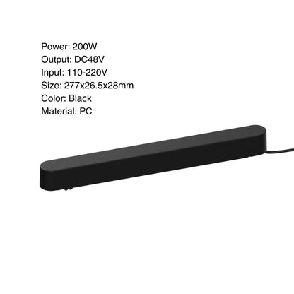 200W Power Supply Device for LED Magnetic Track Rail Light
